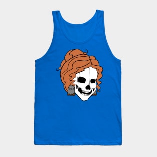 Ms. Frizzle Skull Tank Top